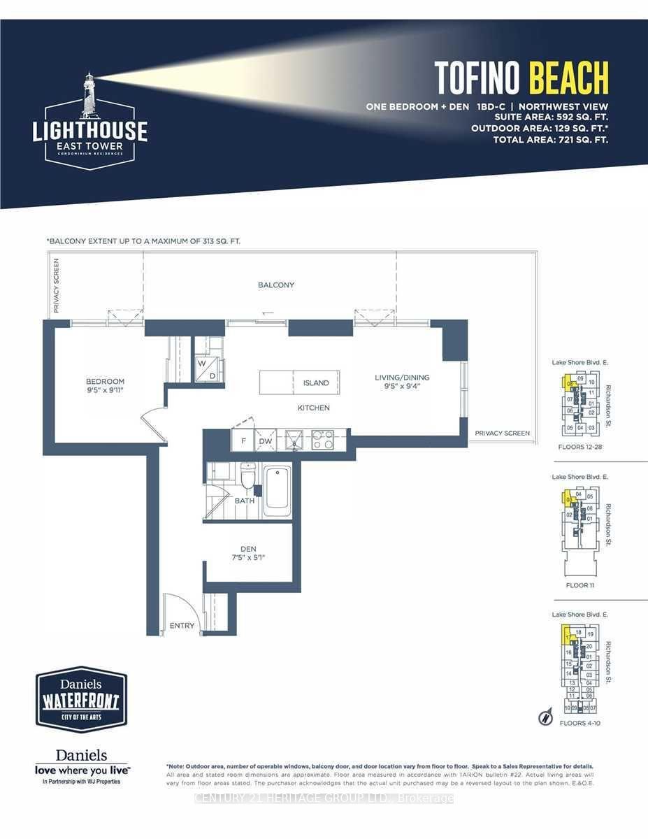 Photo 13 of Unit 20, 20 Richardson Street, Toronto, Waterfront Communities — HOMEH