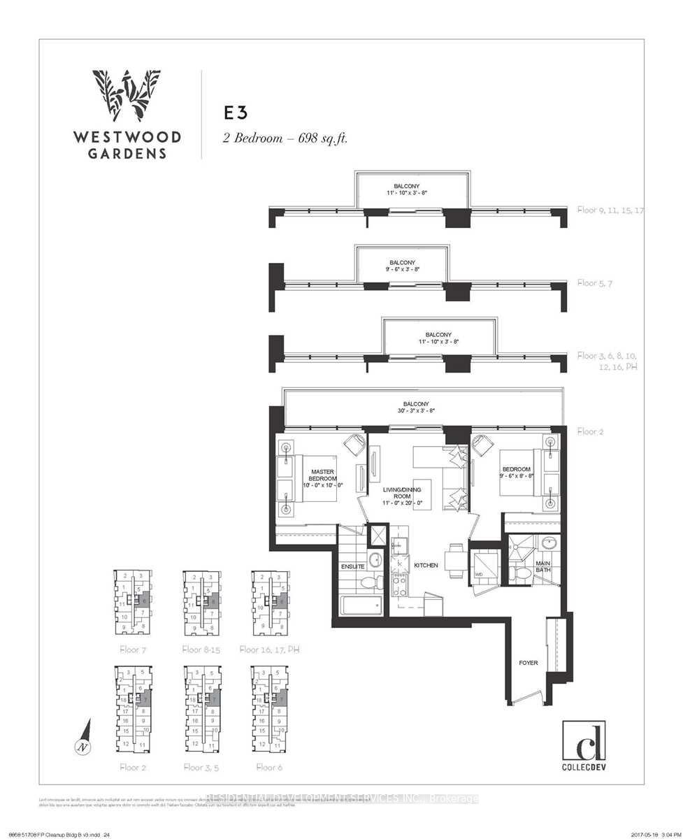 Photo of Unit 207W, 3 Rosewater Street