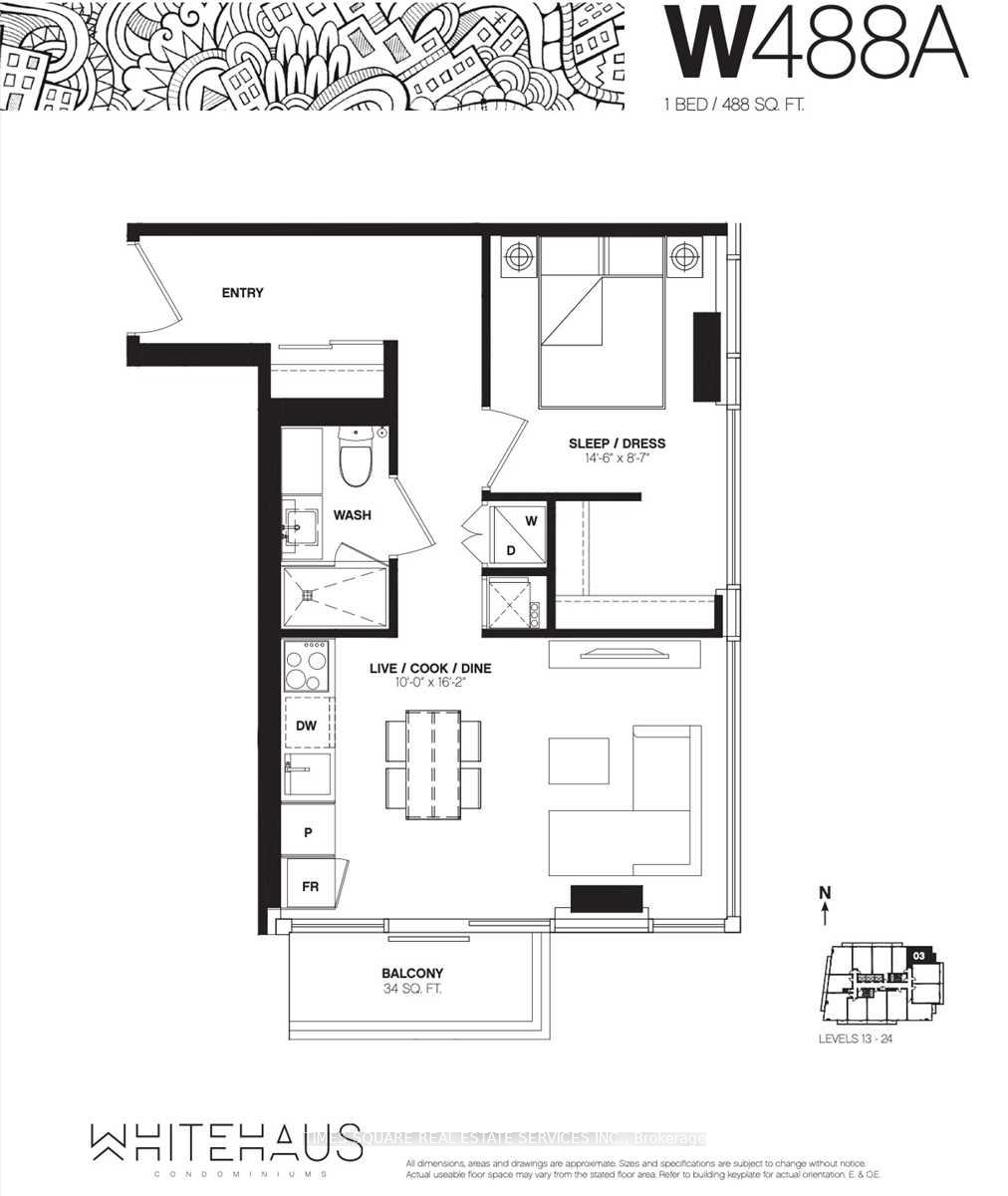 Photo 3 of Unit 2603, 33 Helendale Avenue, Toronto, Yonge-Eglinton — HOMEH