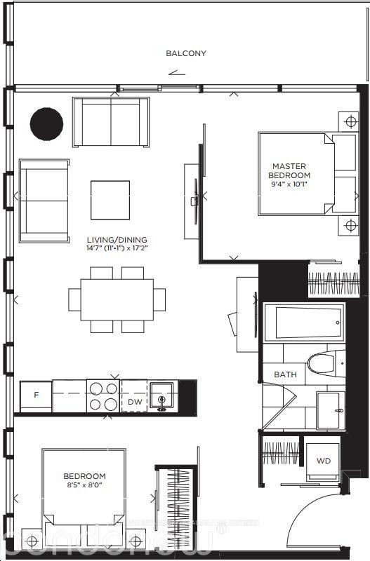 Photo 10 of Unit 509, 28 Wellesley Street E, Toronto, Church-Yonge Corridor — HOMEH