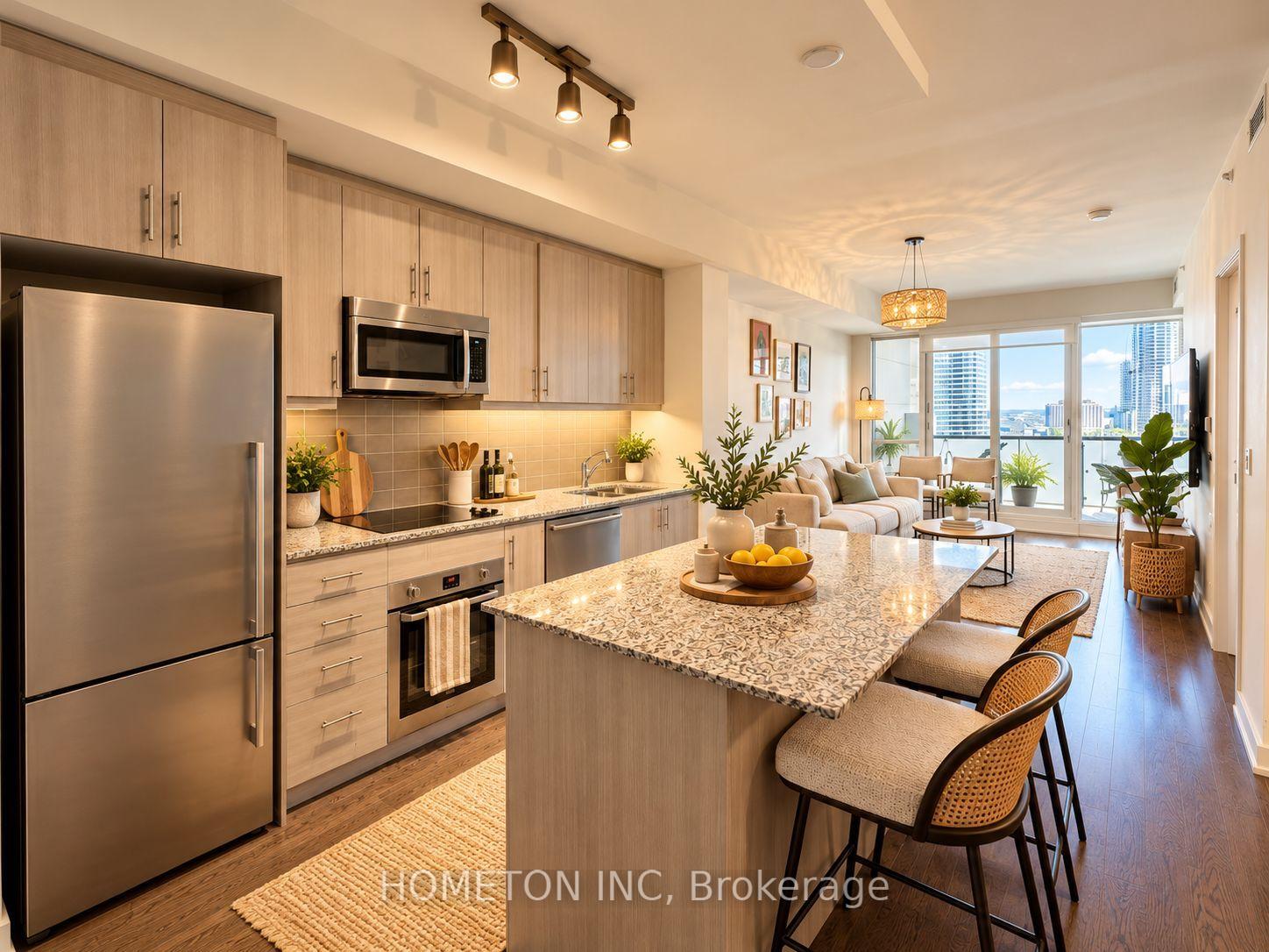 Photo 3 of Unit 1307, 1 The Esplanade, Toronto, Waterfront Communities — HOMEH