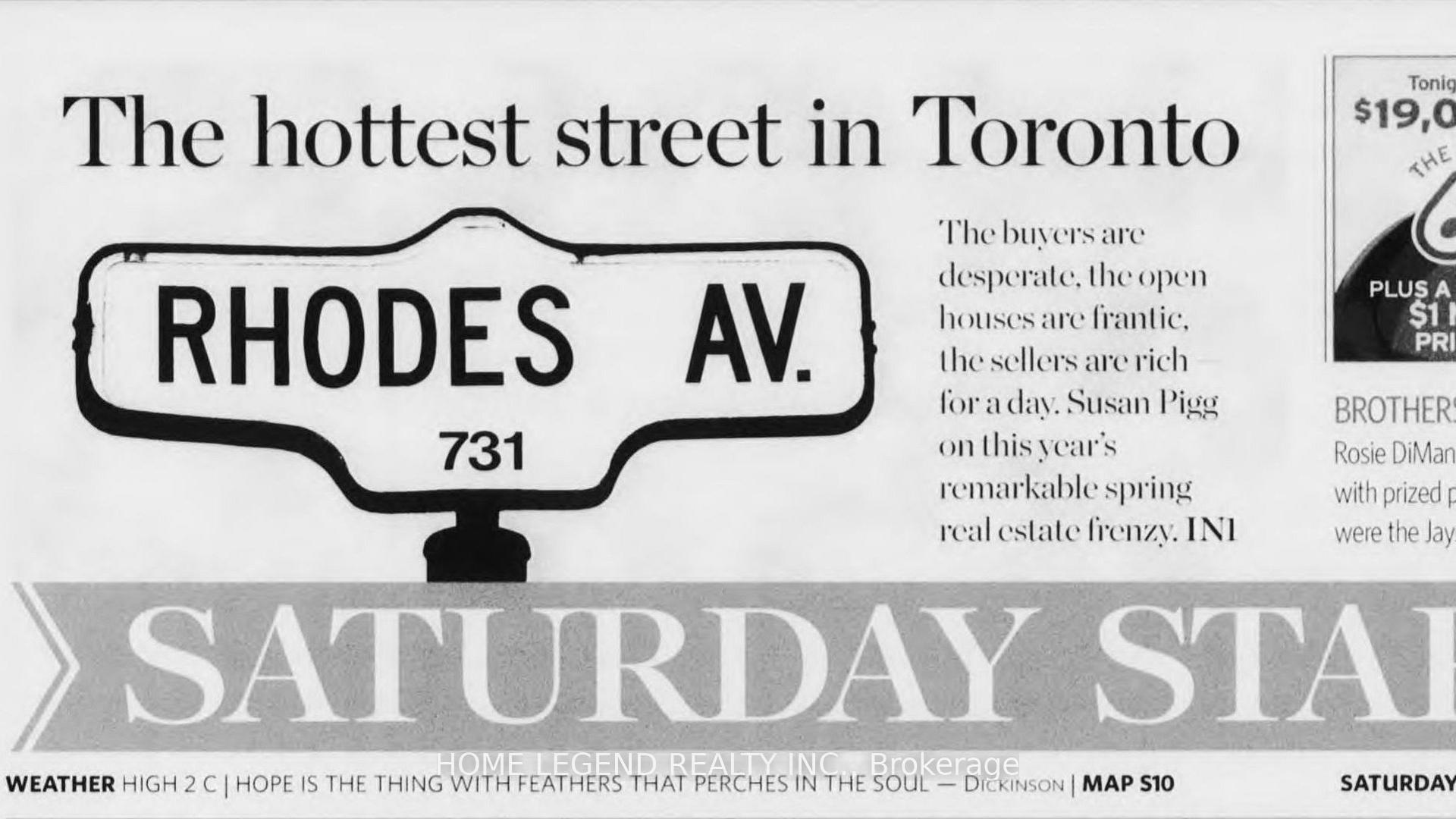 Photo 28 of 605 Rhodes Avenue, Toronto, Greenwood-Coxwell — HOMEH