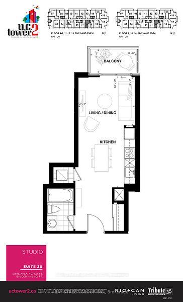 Photo of Unit 2520, 2545 Simcoe Street N