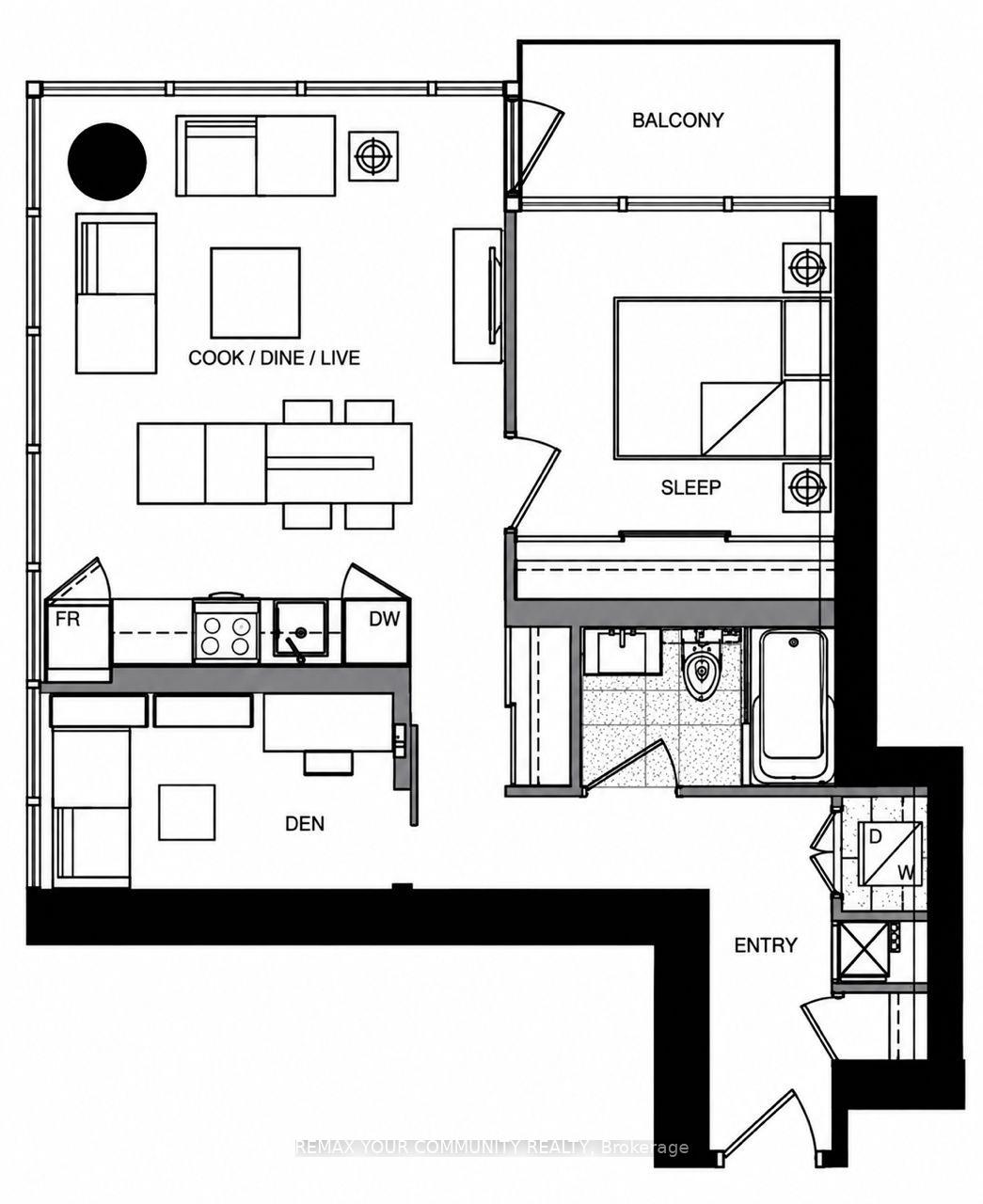 Photo 9 of Unit 1708, 5 St Joseph Street, Toronto, Bay Street Corridor — HOMEH