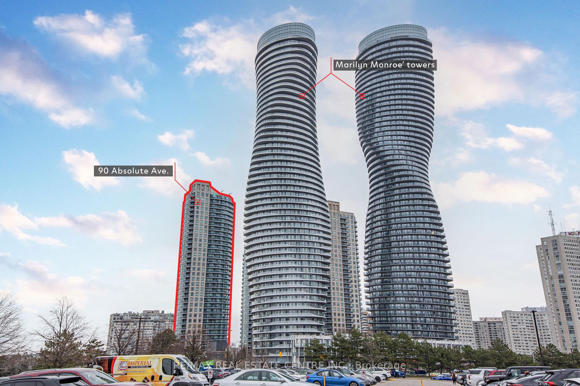 Photo 2 of Unit 2605, 90 Absolute Avenue, Mississauga, City Centre — HOMEH