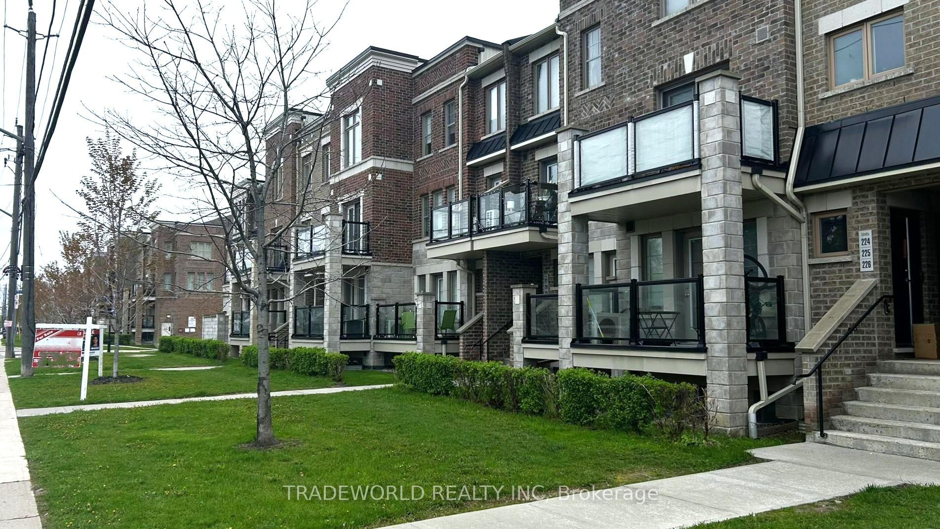 Front of Unit 231, 2355 Sheppard Avenue W