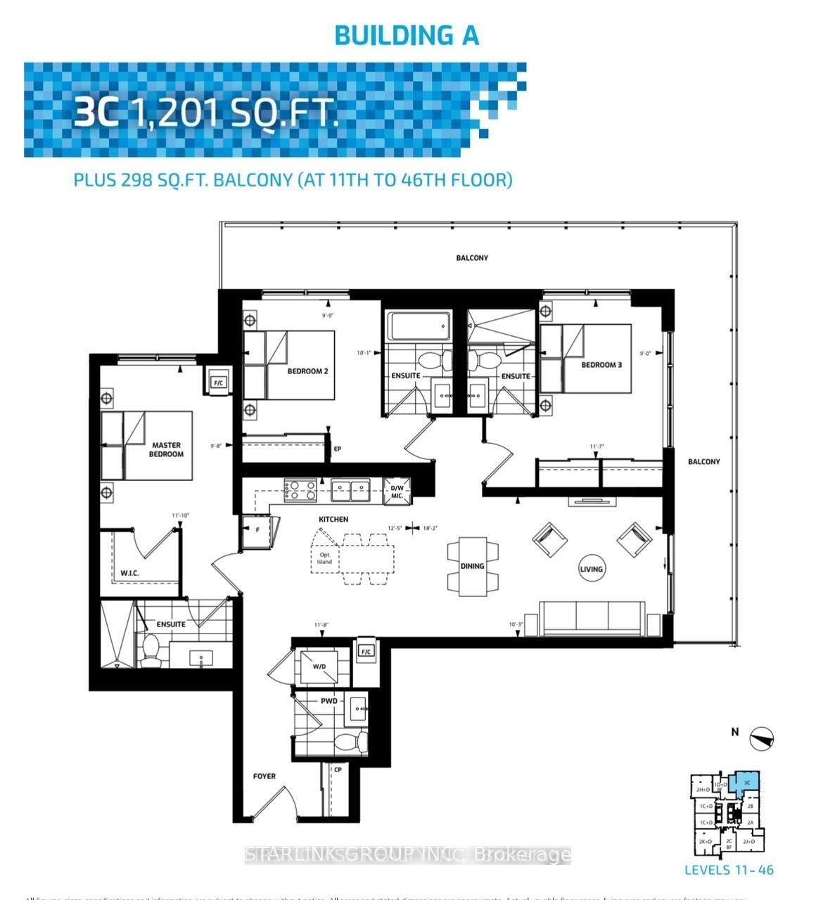 Photo 3 of Unit 2801, 8 Water Walk Drive, Markham, Unionville — HOMEH