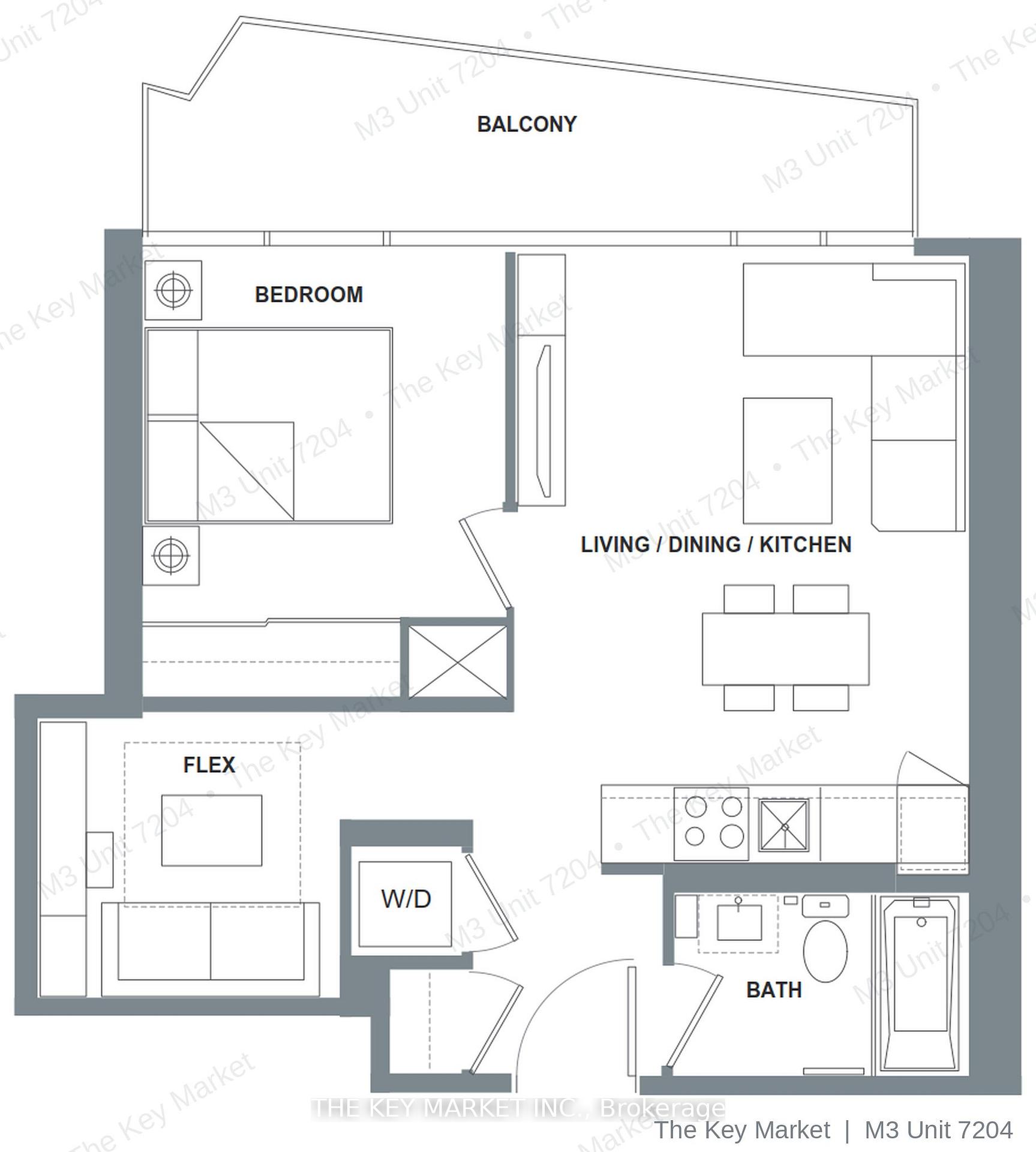 Photo 47 of Unit 7204, 448 Burnhamthorpe Road, Mississauga, City Centre — HOMEH