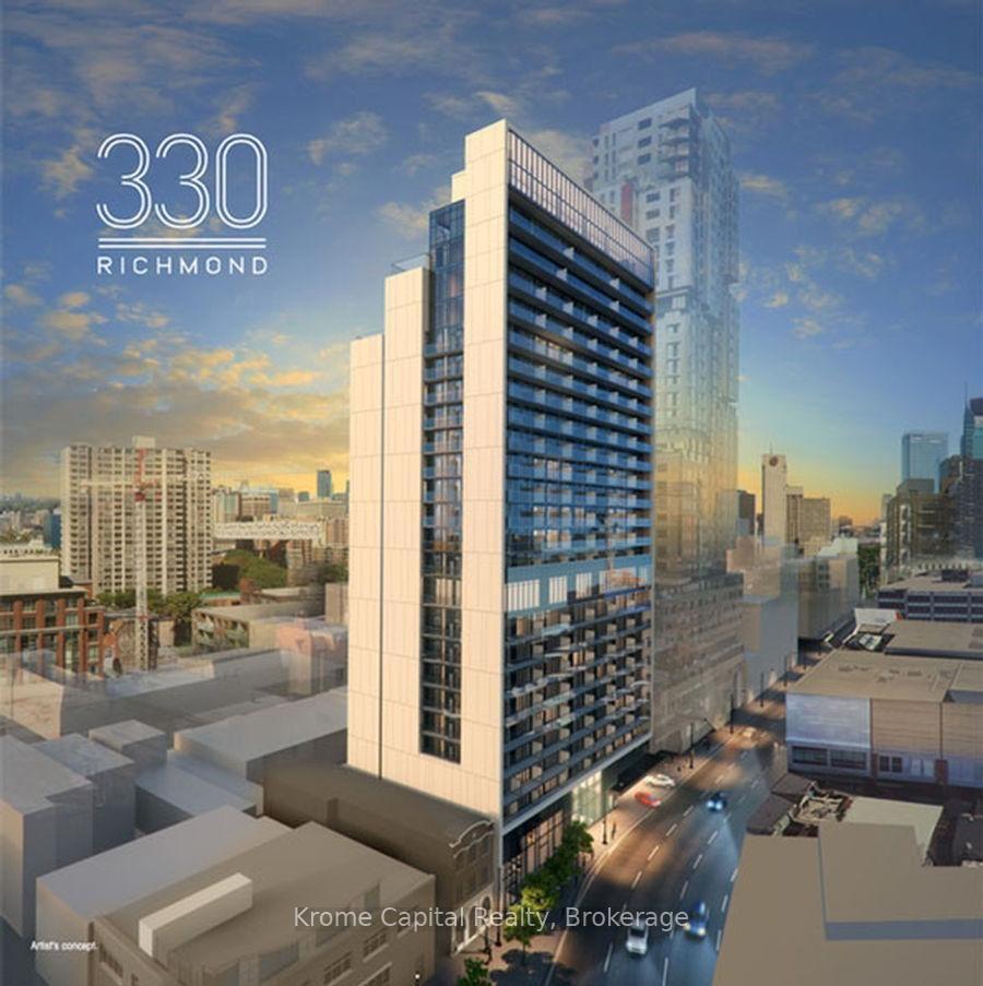 Front of Unit 2615, 330 Richmond Street W