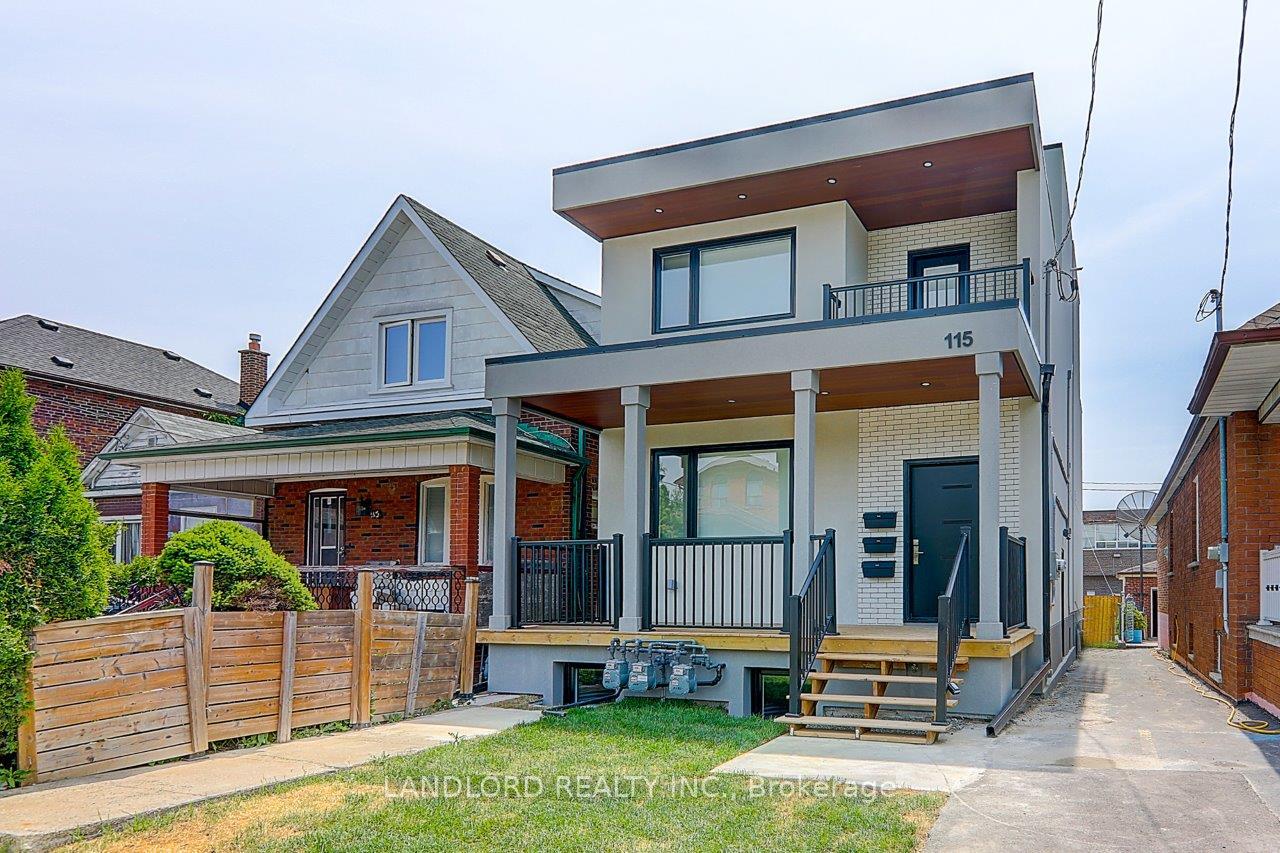 Front of Unit Upper, 115 Livingstone Avenue