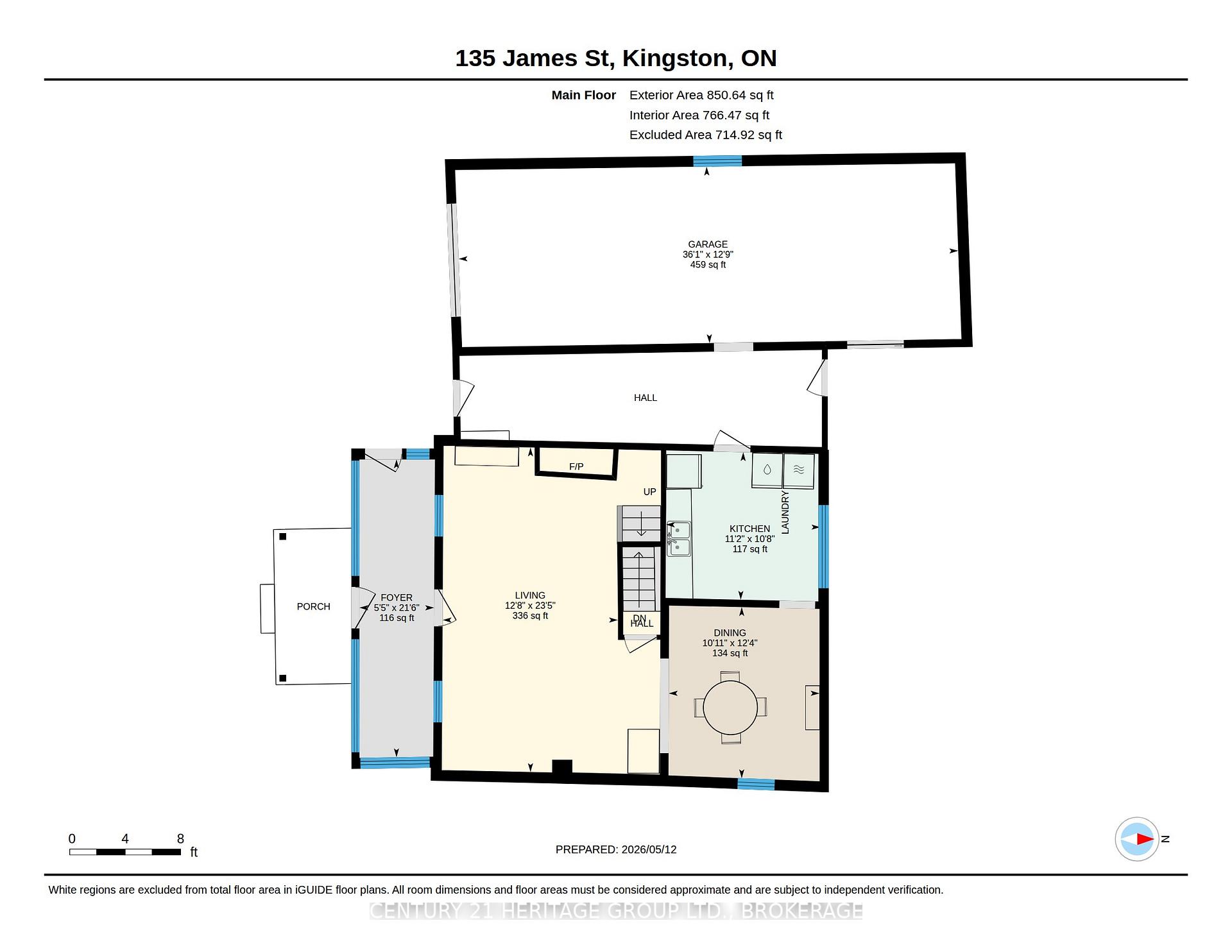 Photo 35 of 135 James Street, Kingston, East of Sir John A. Blvd — HOMEH