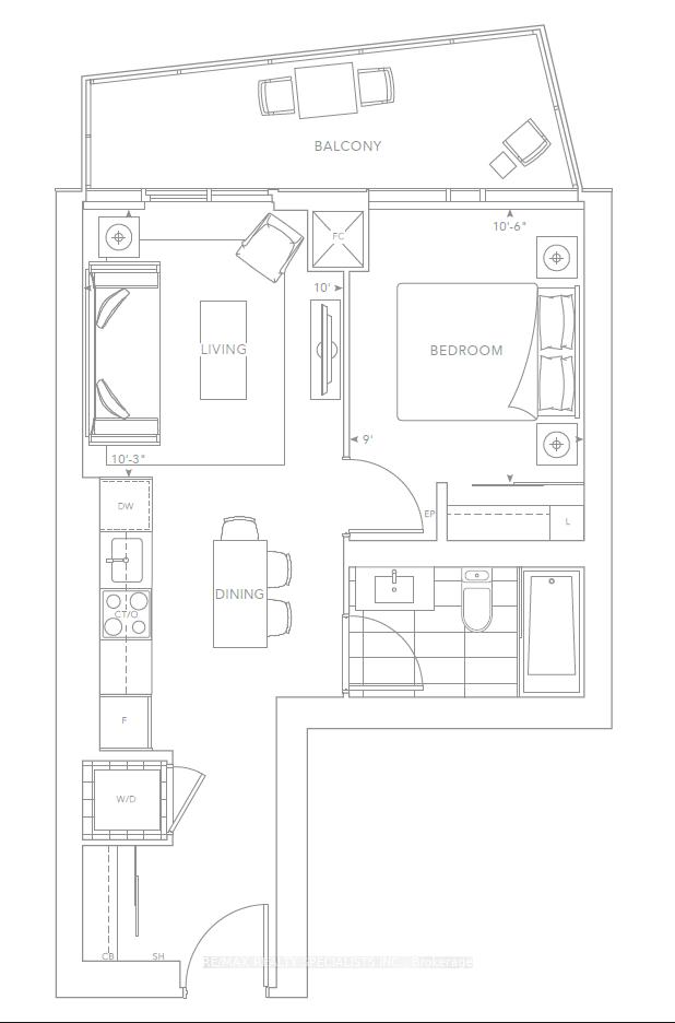 Photo 29 of Unit 3009, 470 Front Street W, Toronto, Waterfront Communities — HOMEH