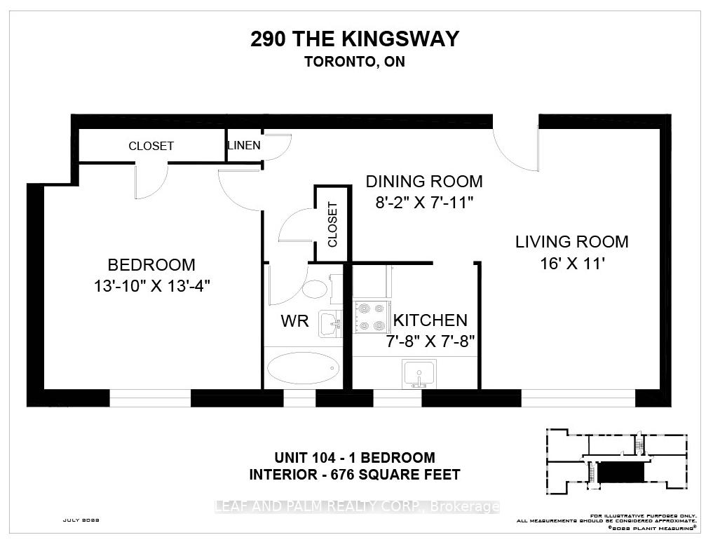 Photo 6 of Unit 104, 290 The Kingsway, Etobicoke, Edenbridge-Humber Valley — HOMEH