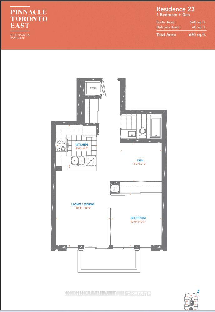 Photo 10 of Unit 1423, 3270 Sheppard Avenue E, Scarborough, Tam O'Shanter-Sullivan — HOMEH
