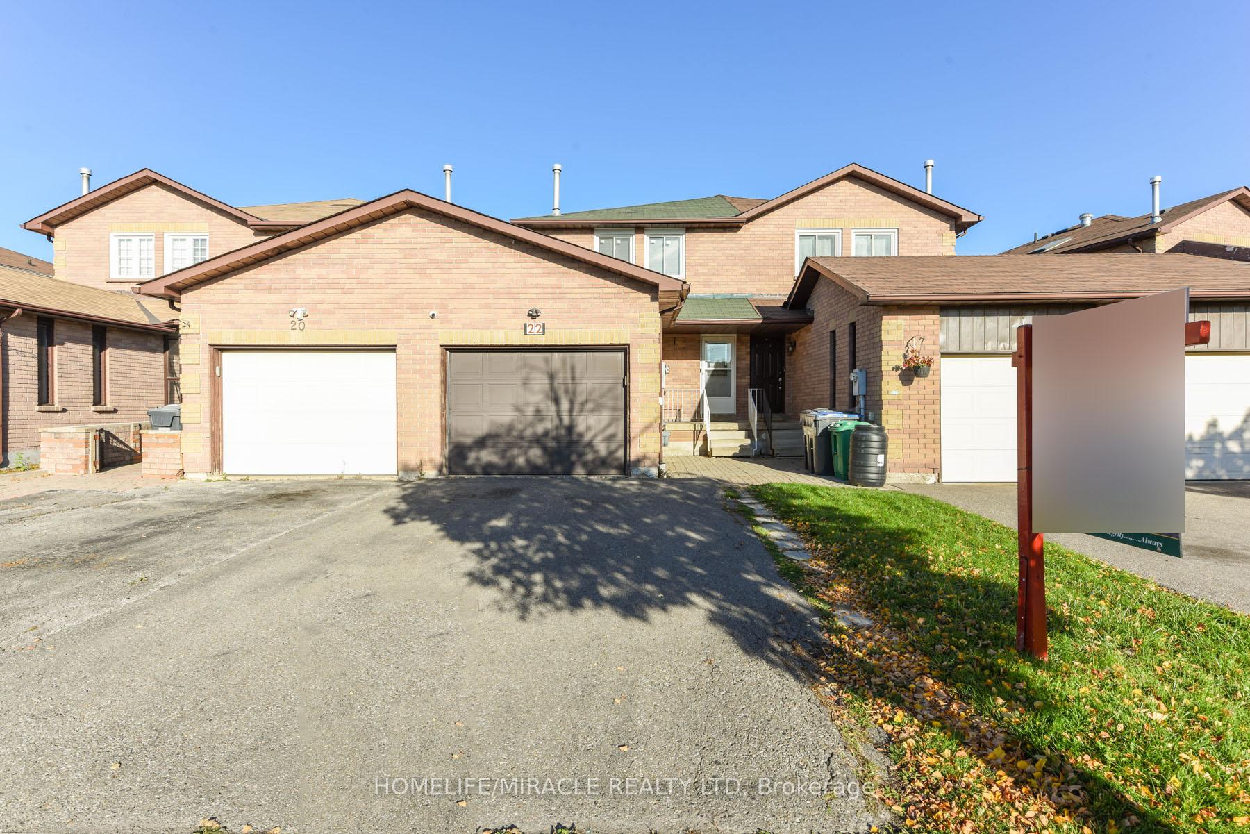 Photo 1 of 22 Woodsend Run, Brampton, Fletcher's Creek South — HOMEH