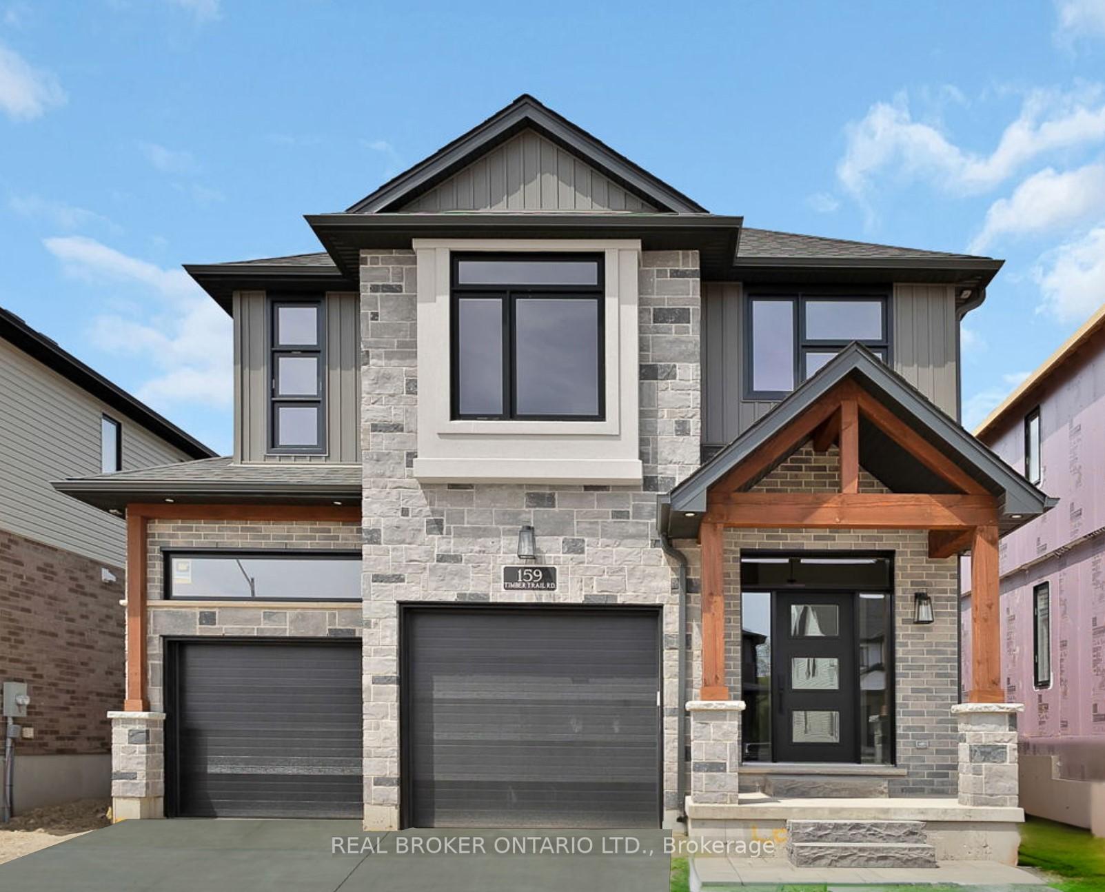 Front of 159 Timber Trail Road