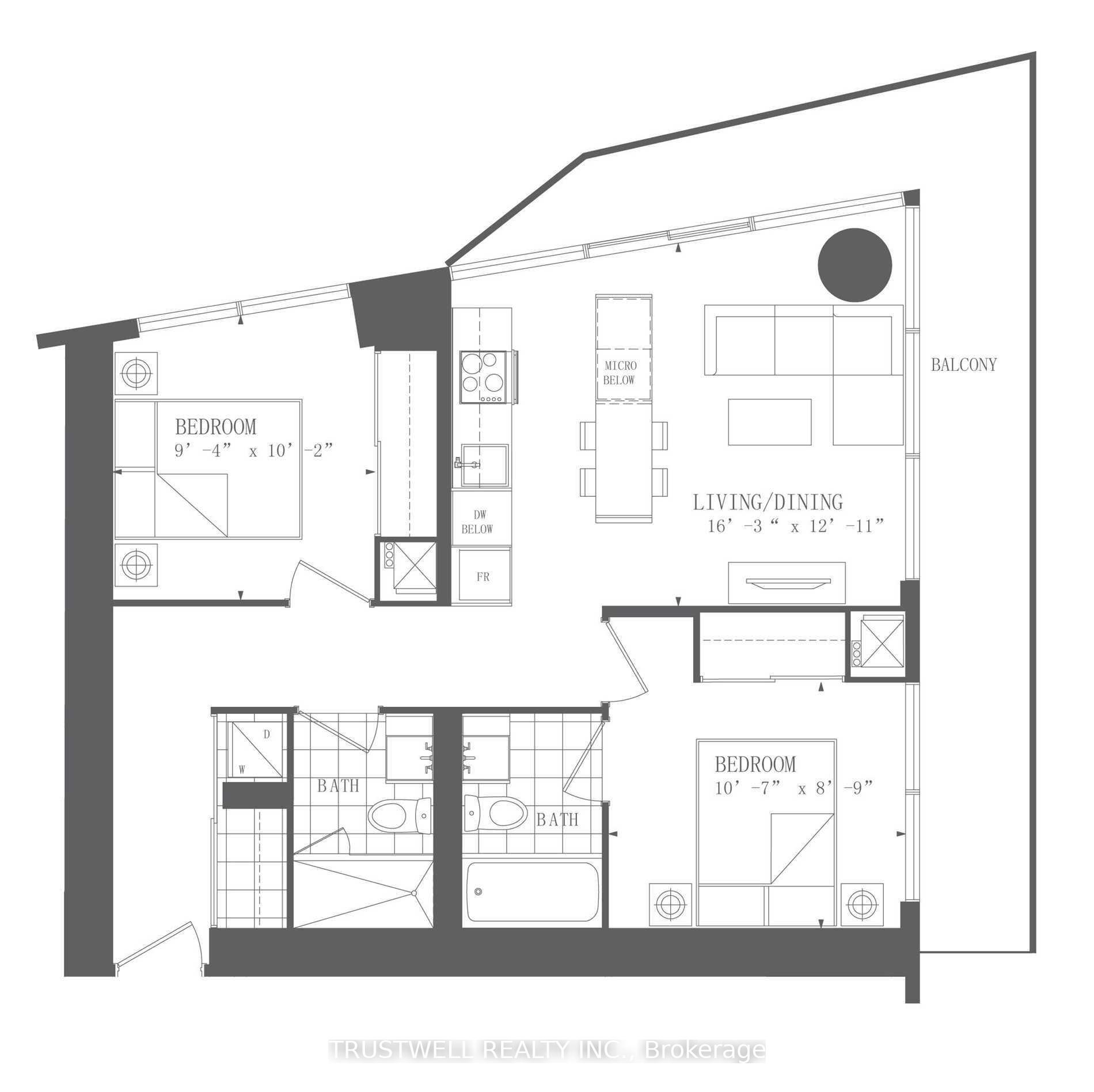 Photo 18 of Unit 3404, 88 Harbour Street, Toronto, Waterfront Communities — HOMEH