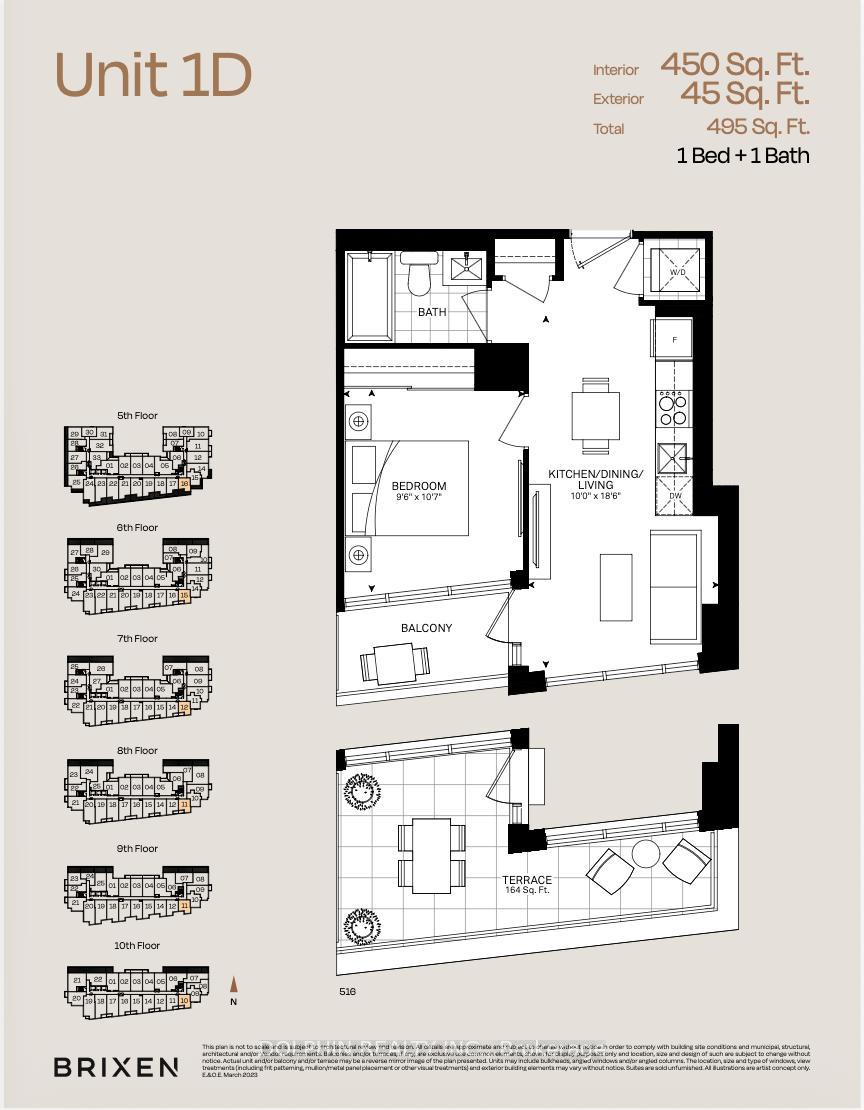 Photo 13 of Unit 615, 1381 Lakeshore Road E, Mississauga, Lakeview — HOMEH