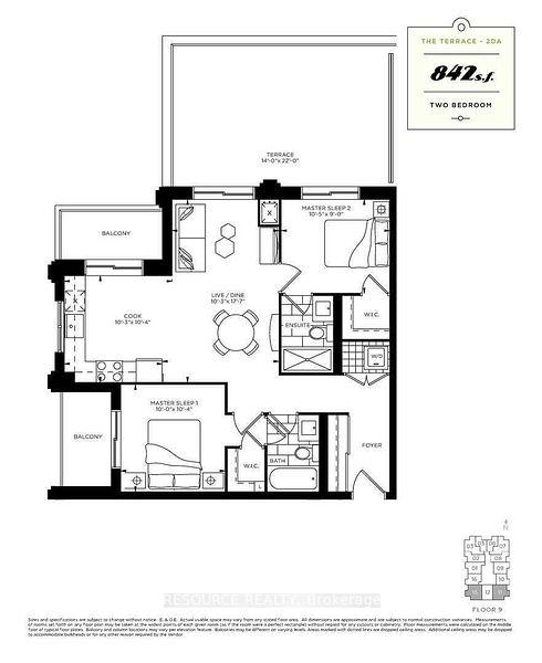 Photo 2 of Unit 915, 9560 Markham Road, Markham, Wismer — HOMEH