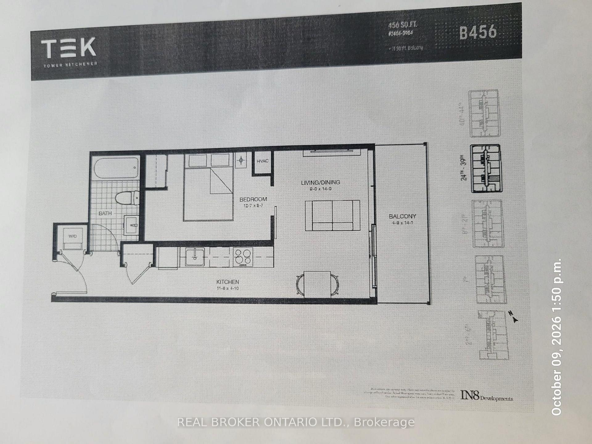 Photo 16 of Unit 3004, 30 Francis Street, Kitchener, City Commercial Core — HOMEH