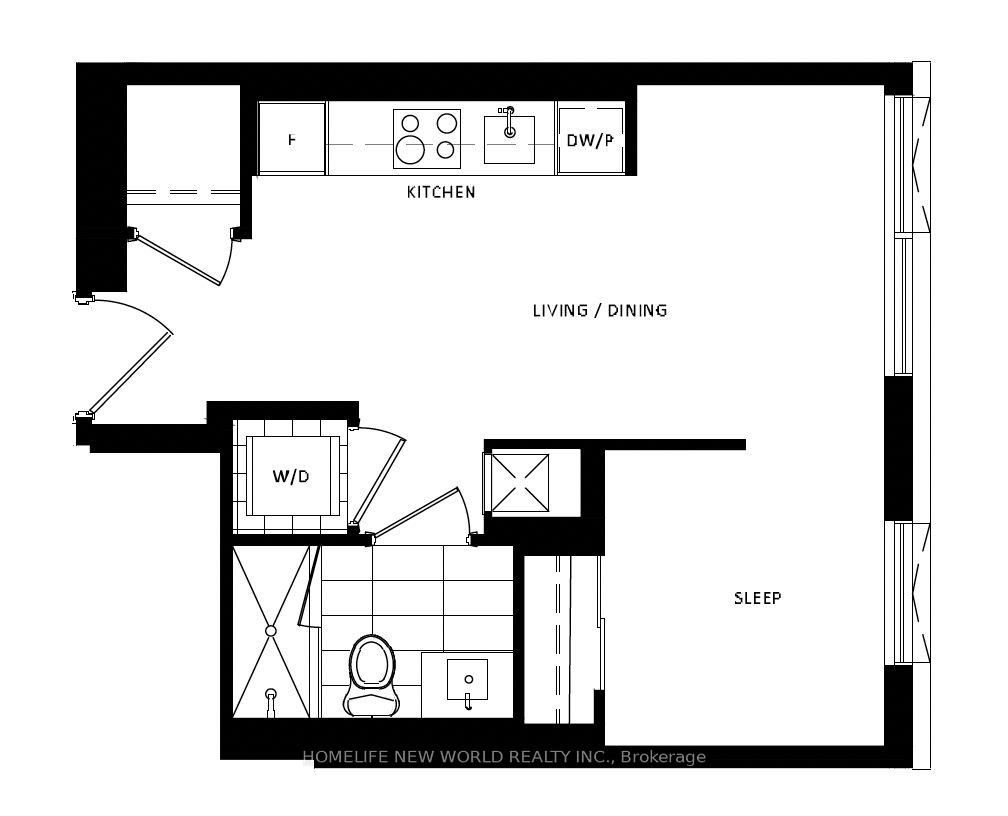 Photo 12 of Unit 1009, 609 Sherbourne Street, Toronto, North St. James Town — HOMEH