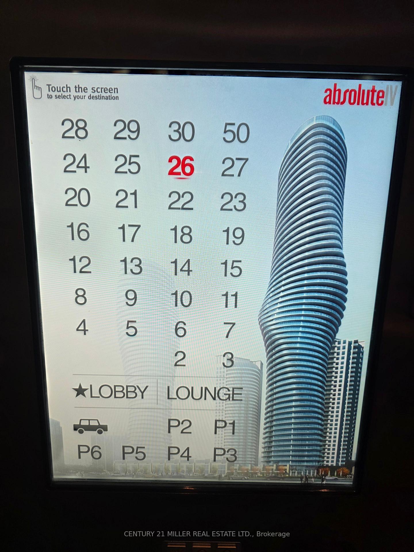 Photo 5 of Unit 2605, 60 Absolute Avenue, Mississauga, City Centre — HOMEH