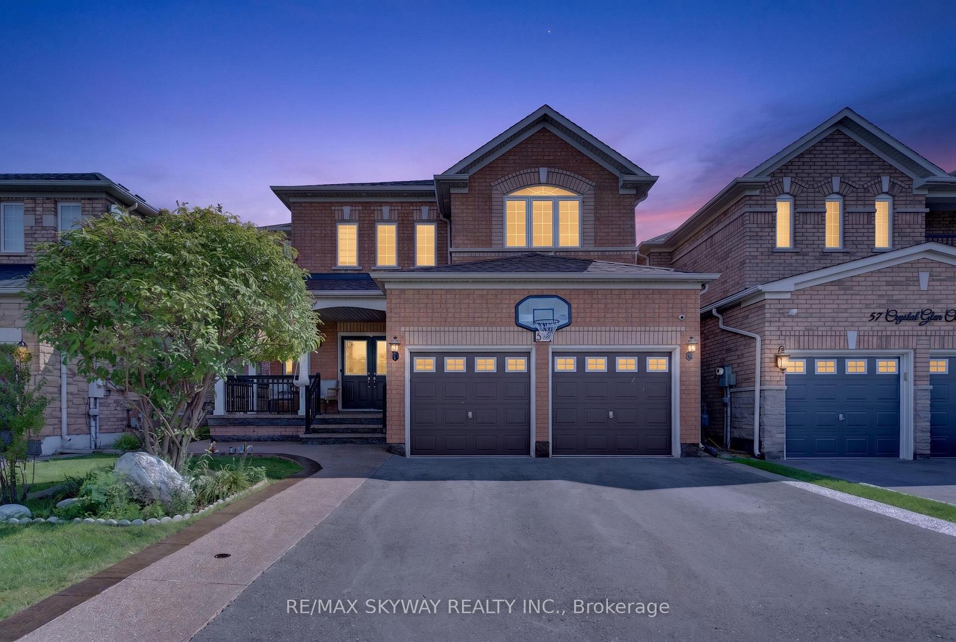 Photo 2 of 59 Crystal Glen Crescent, Brampton, Credit Valley — HOMEH
