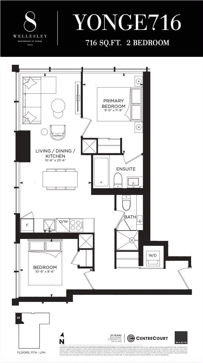 Photo 24 of Unit 5203, 8 Wellesley Street W, Toronto, Bay Street Corridor — HOMEH