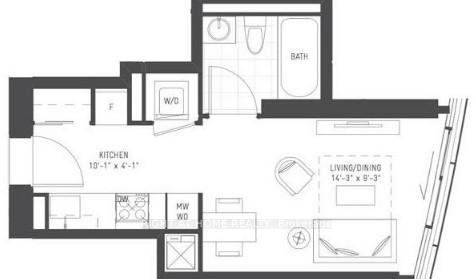 Photo 10 of Unit 3502, 14 York Street, Toronto, Waterfront Communities — HOMEH