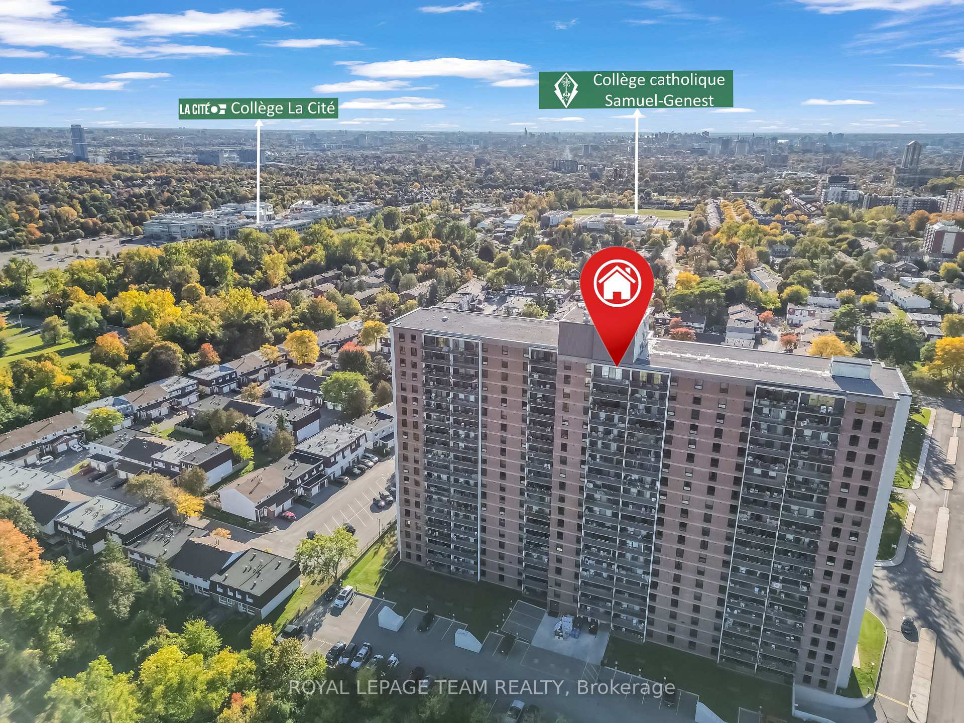 Photo 2 of Unit 1804, 665 Bathgate Drive, Ottawa, Carson Meadows — HOMEH