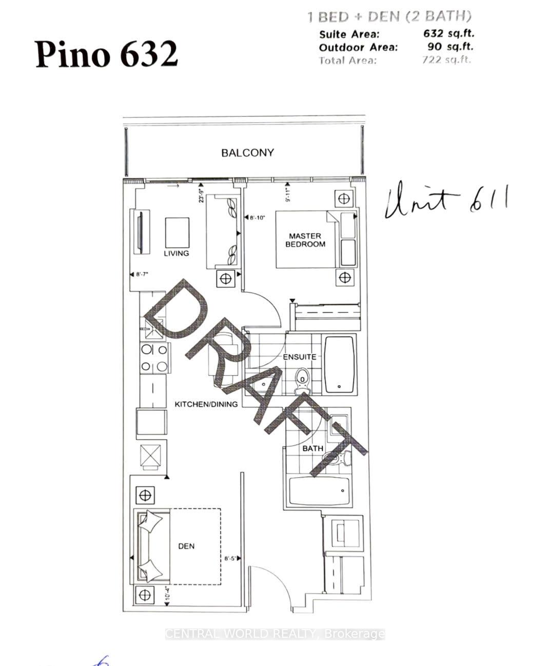 Photo 3 of Unit 611, 188 Fairview Mall Drive, North York, Don Valley Village — HOMEH