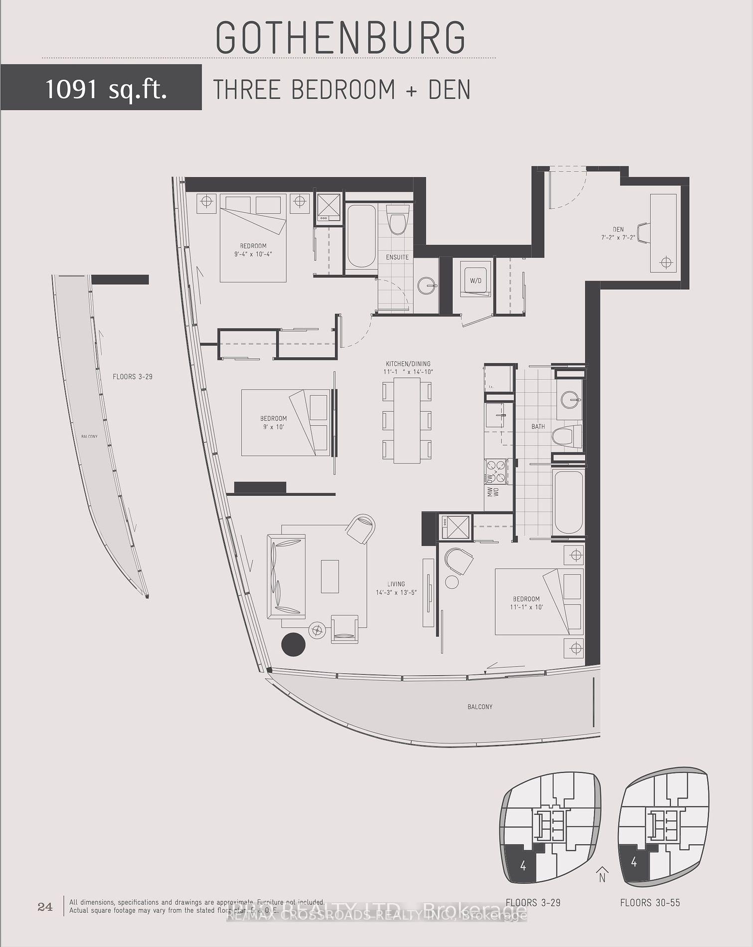 Photo 4 of Unit 1104, 12 York Street, Toronto, Waterfront Communities — HOMEH