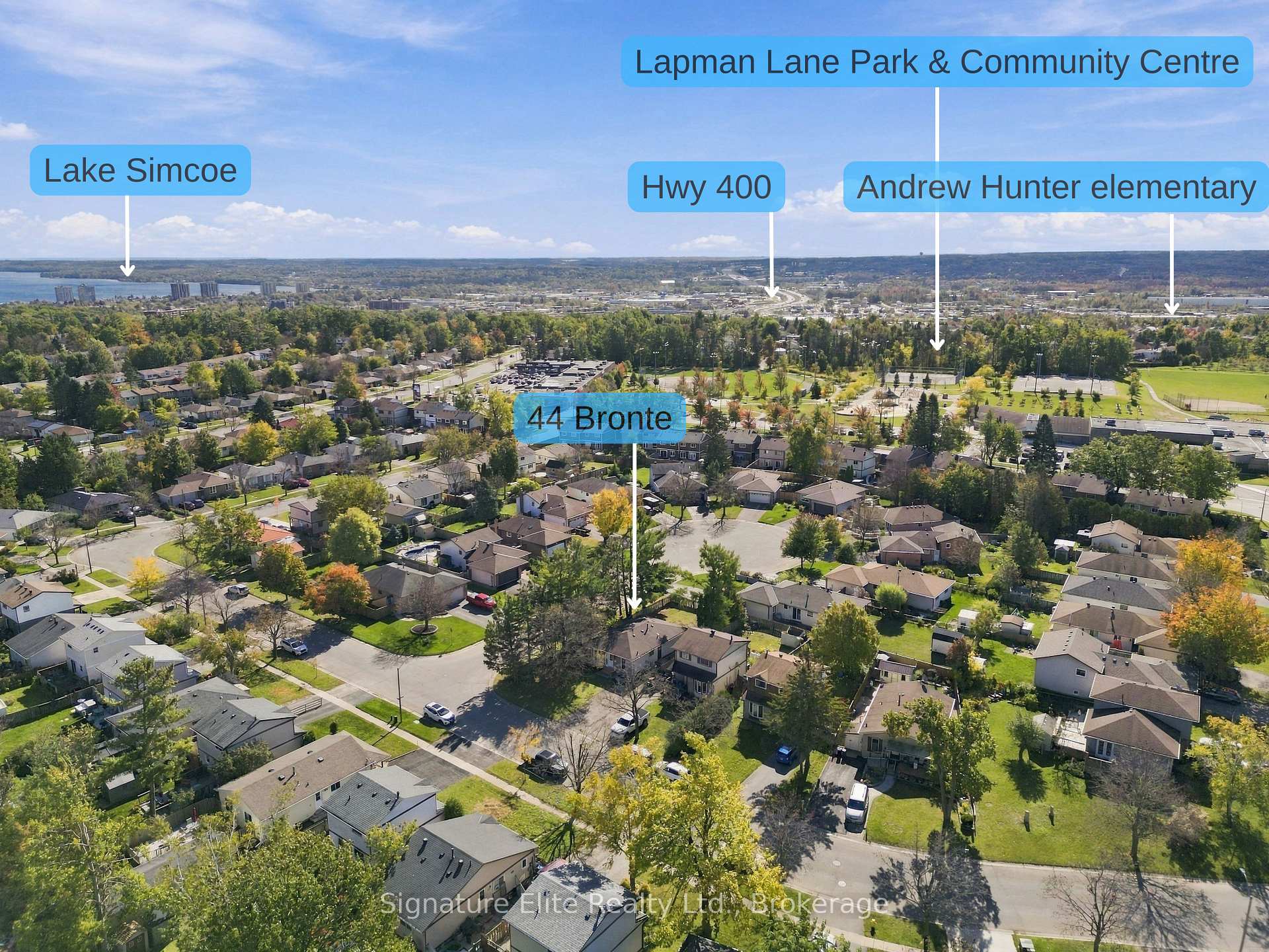 Photo 4 of 44 Bronte Crescent, Barrie, Letitia Heights — HOMEH