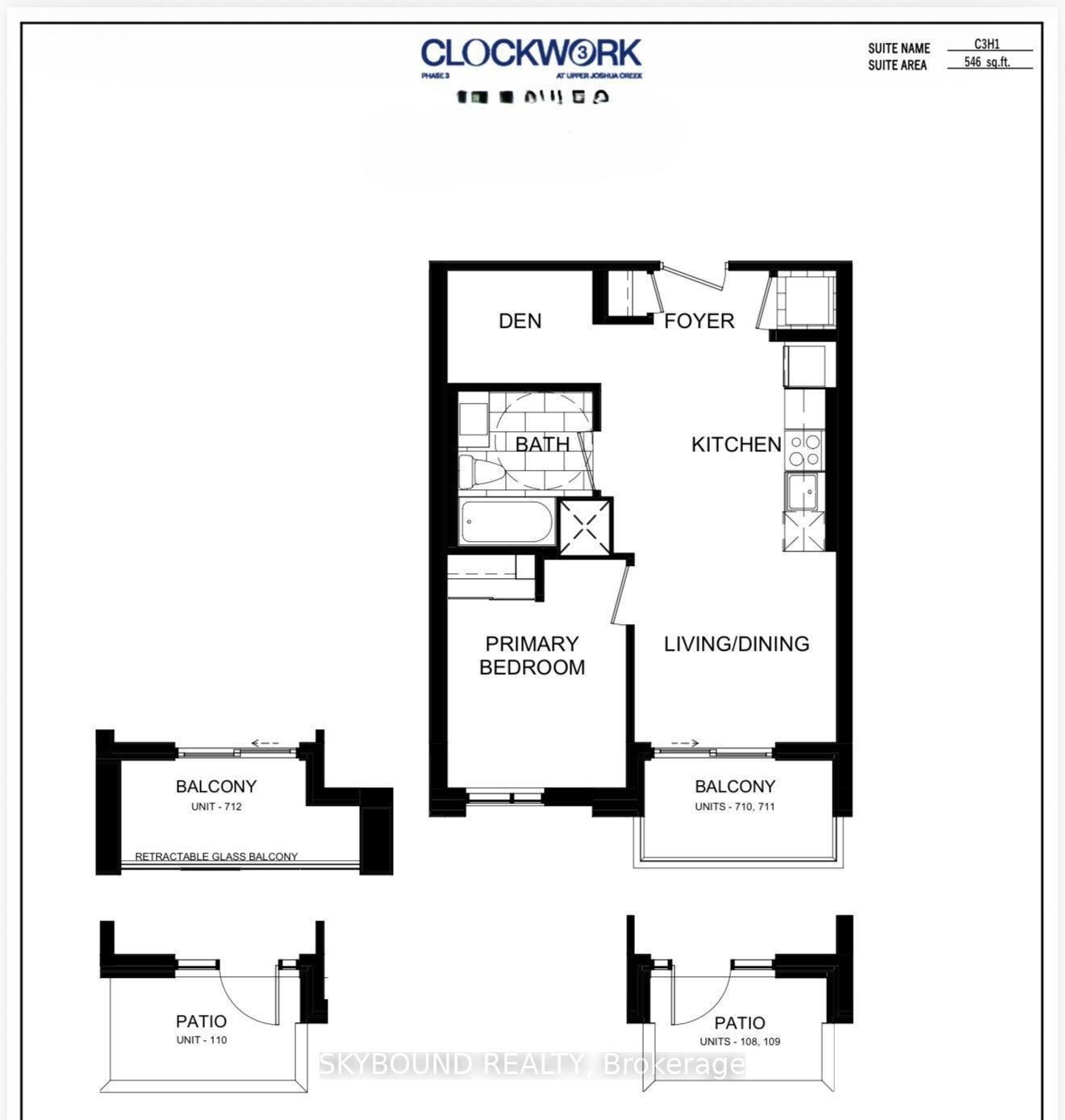 Photo 4 of Unit 711, 3008 William Cutmore Boulevard, Oakville, Joshua Meadows — HOMEH