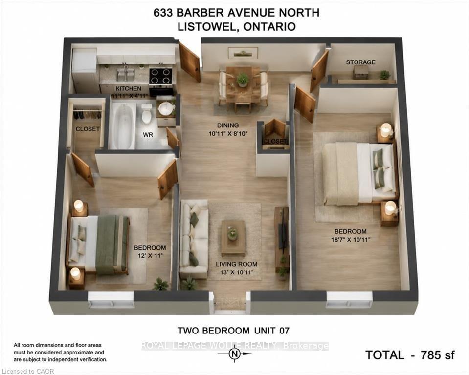Photo 12 of Unit 7, 633 Barber Avenue N, North Perth, Listowel — HOMEH
