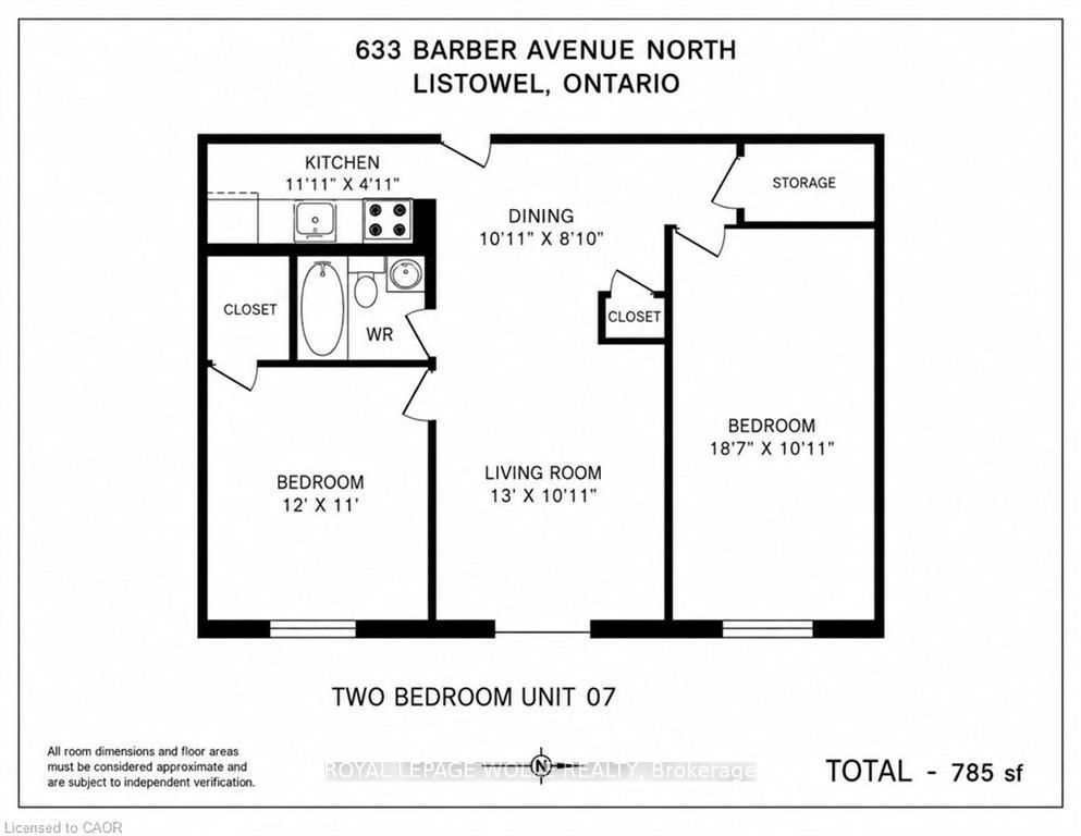 Photo 13 of Unit 7, 633 Barber Avenue N, North Perth, Listowel — HOMEH