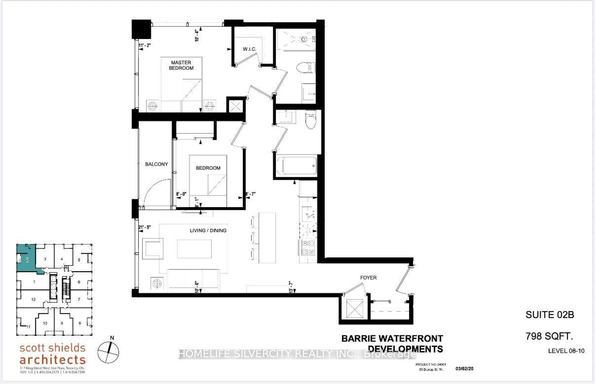 Photo 2 of Unit 902, 39 Mary Street, Barrie, City Centre — HOMEH
