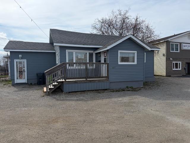 Front of 467 Korah Road