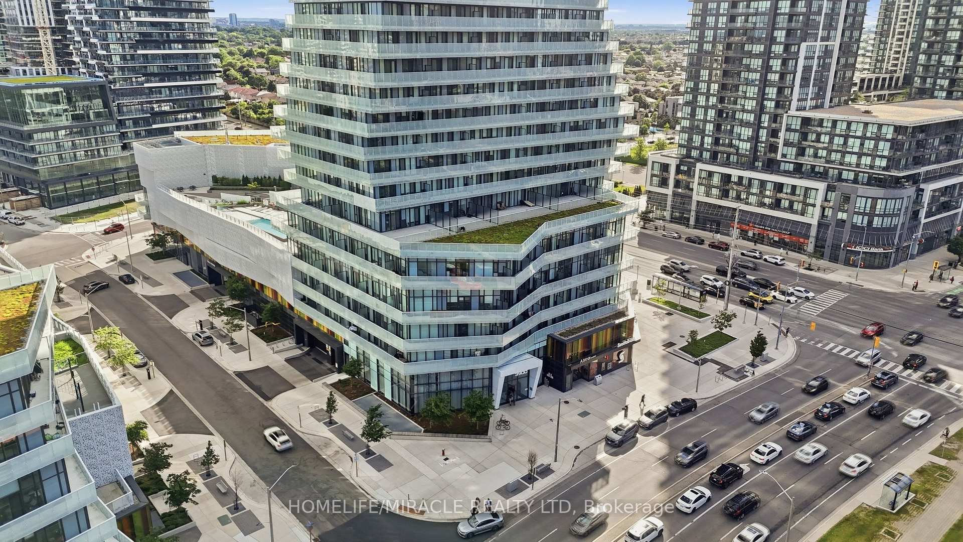 Photo 2 of Unit 3709, 3900 Confederation Parkway, Mississauga, City Centre — HOMEH