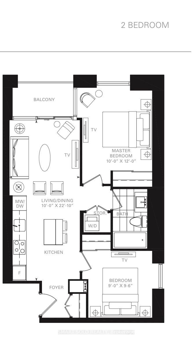 Photo 9 of Unit 907, 115 Blue Jays Way, Toronto, Waterfront Communities — HOMEH