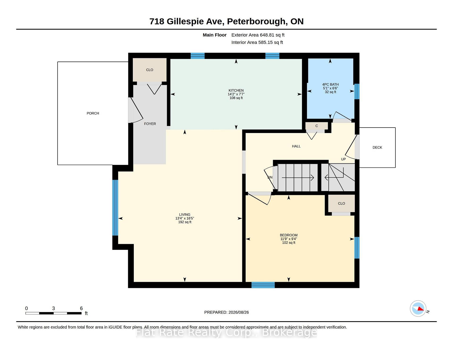 Photo 16 of 718 Gillespie Avenue, Peterborough, Otonabee Ward 1 — HOMEH