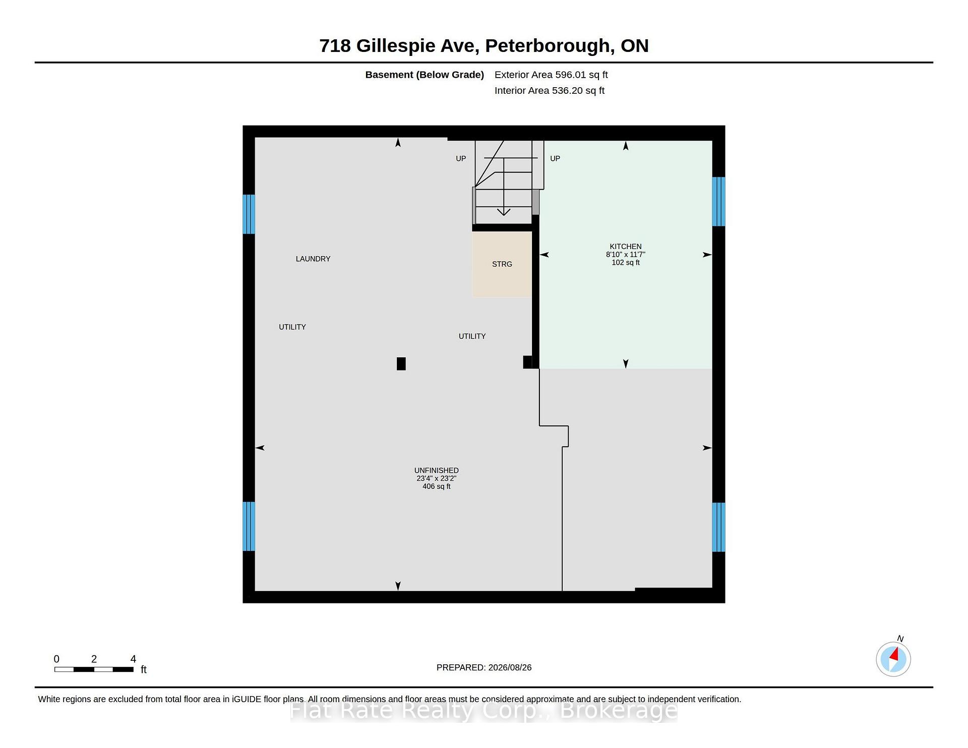 Photo 18 of 718 Gillespie Avenue, Peterborough, Otonabee Ward 1 — HOMEH