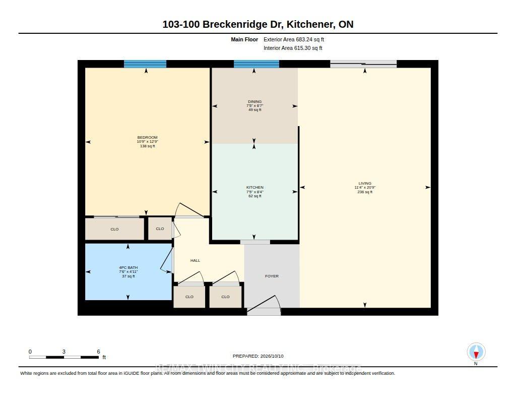 Photo 17 of Unit 103, 100 Breckenridge Drive, Kitchener, Heritage Park - Kitchener — HOMEH
