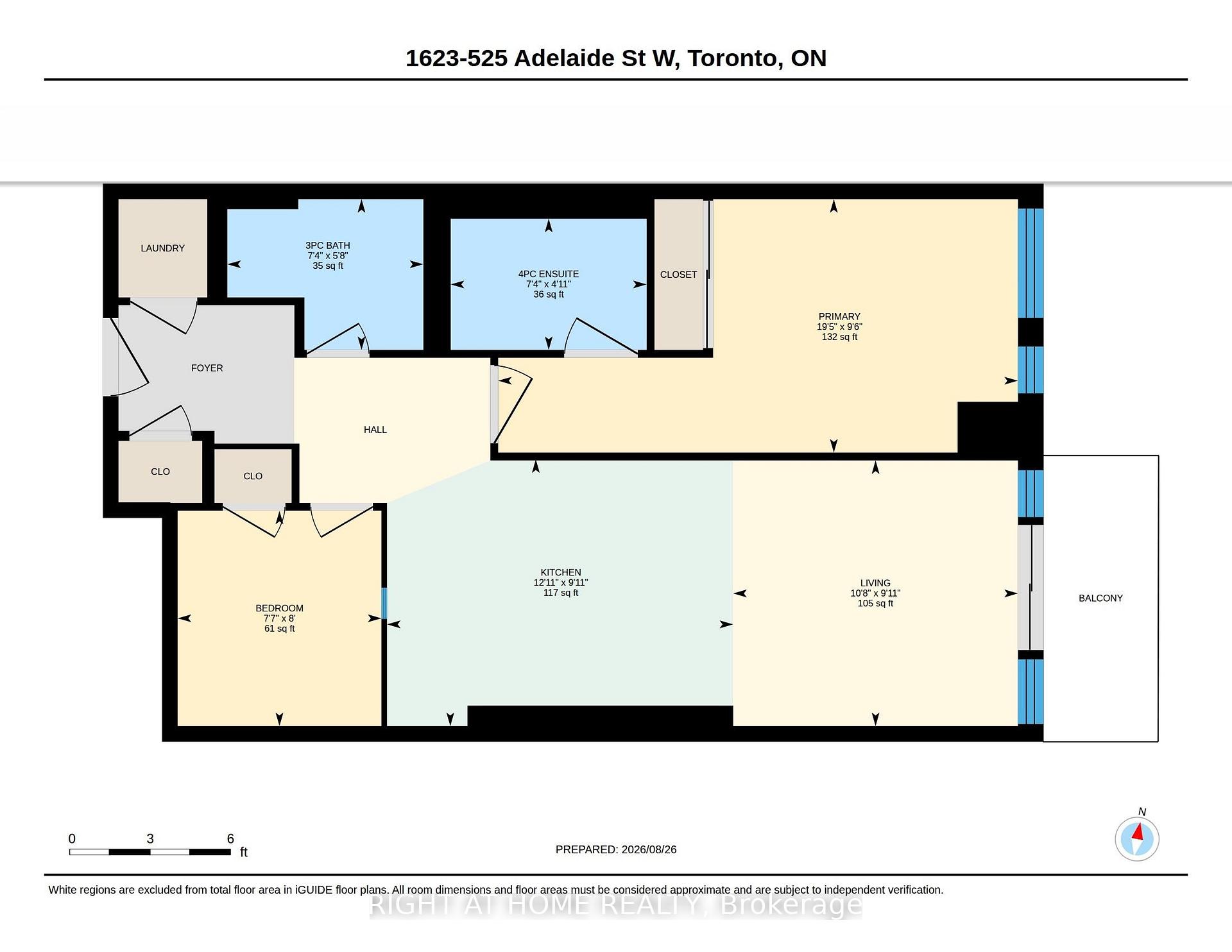 Photo 24 of Unit 1623, 525 Adelaide Street W, Toronto, Waterfront Communities — HOMEH