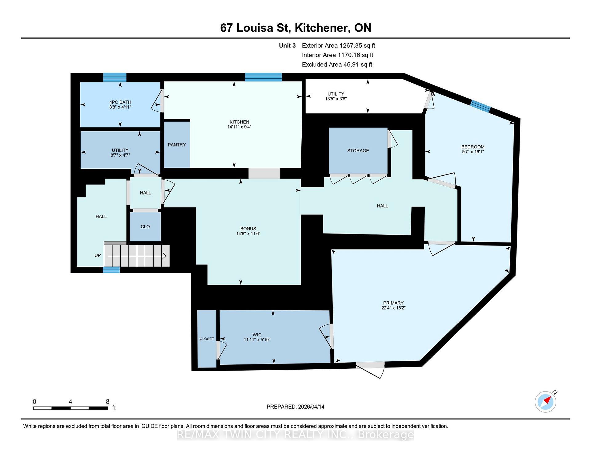 Photo 48 of 67 Louisa Street, Kitchener, KW Hospital — HOMEH