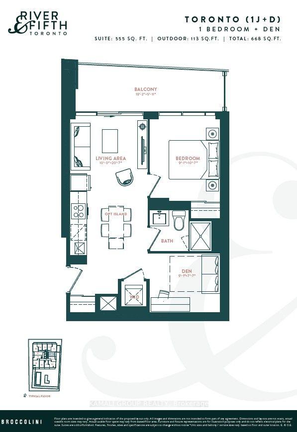 Photo 2 of Unit 2713, 5 Defries Street, Toronto, Regent Park — HOMEH