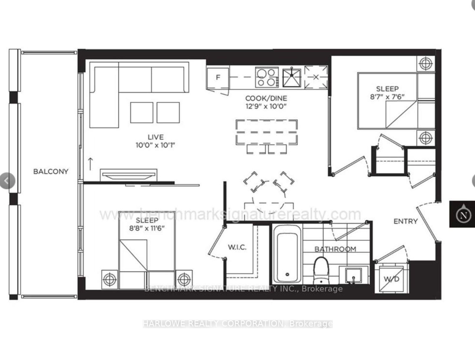 Photo 11 of Unit 2412, 20 Edward Street, Toronto, Bay Street Corridor — HOMEH