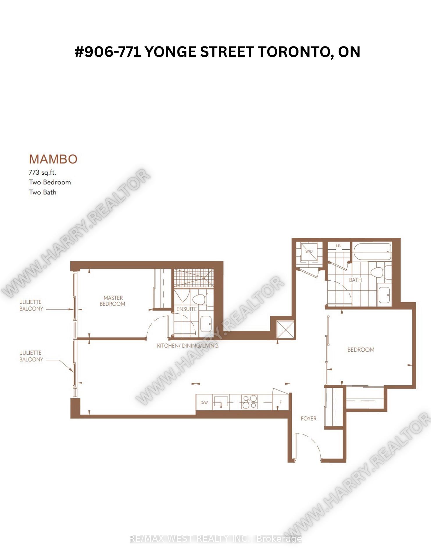Photo 23 of Unit 906, 771 Yonge Street, Toronto, The Annex — HOMEH