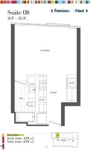 Photo 7 of Unit 2108, 85 Queens Wharf Road, Toronto, Waterfront Communities — HOMEH