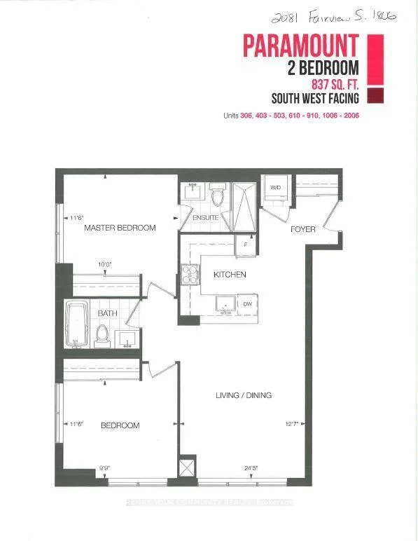 Photo 17 of Unit 1806, 2081 Fairview Street, Burlington, Freeman — HOMEH